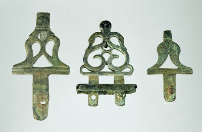 Belt hooks, from Chalons-sur-Marne, Tene II (300-120 BC) by Gaulish